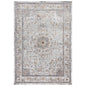 Cris Floral Medallion Gray Area Rugs For Living Room - LOOMLAN - LOOMLAN - Area Rugs