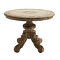 Cristina Wooden Round Accent Table - LOOMLAN - Peninsula Home - Side Tables
