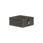 Croc Black Crocodile Leather Box - LOOMLAN - Wildwood - Boxes & Bowls