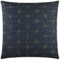 Crosby Navy Blue Throw Pillow With Insert - LOOMLAN - D.V. Kap - Throw Pillows