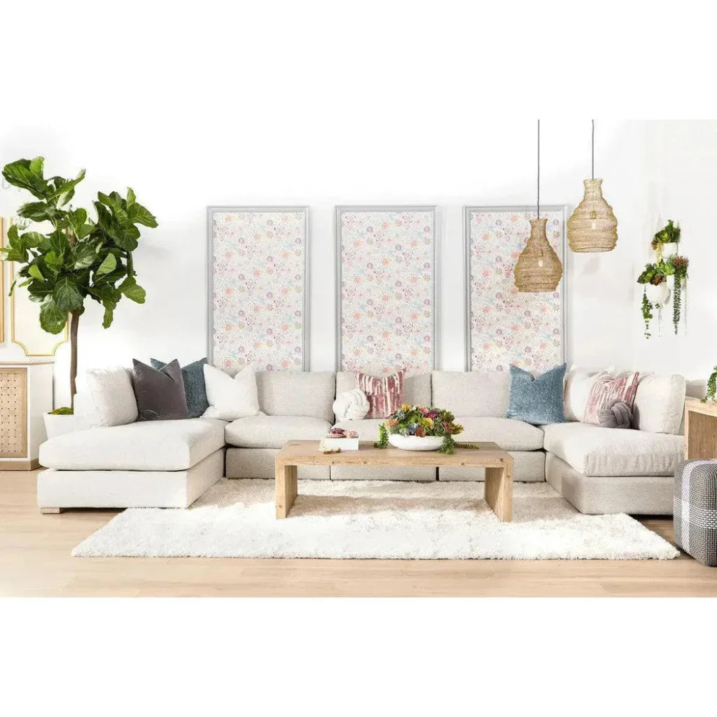 Cross Accent Cube - LOOMLAN - Essentials For Living - Poufs and Stools