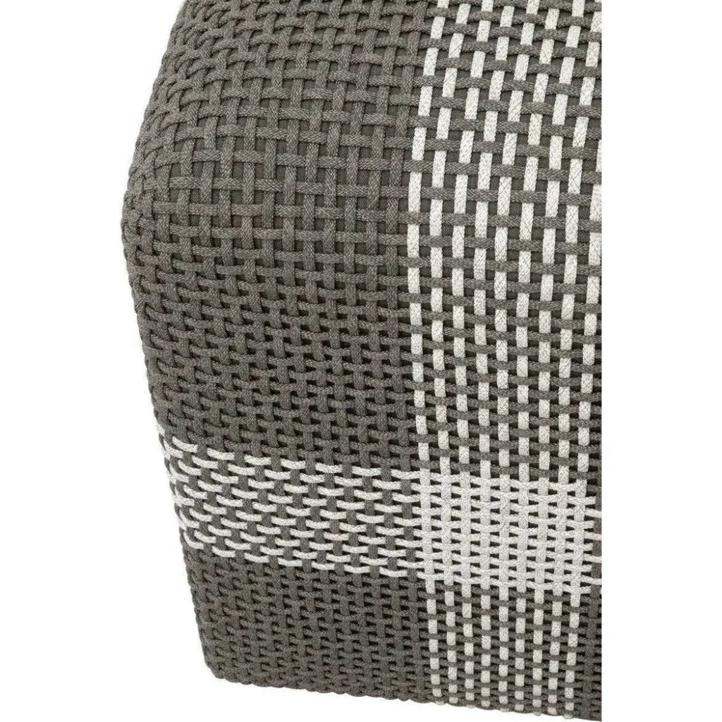 Cross Accent Cube - LOOMLAN - Essentials For Living - Poufs and Stools