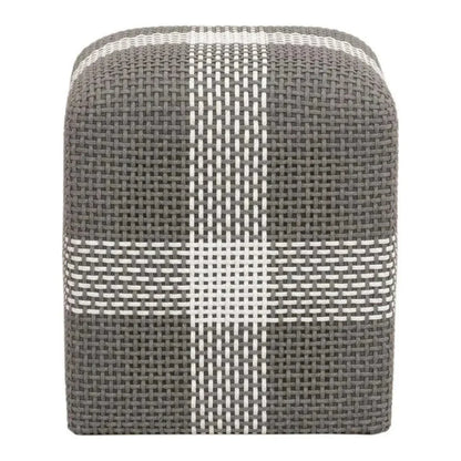 Cross Accent Cube - LOOMLAN - Essentials For Living - Poufs and Stools