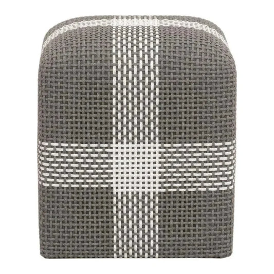 Cross Accent Cube - LOOMLAN - Essentials For Living - Poufs and Stools