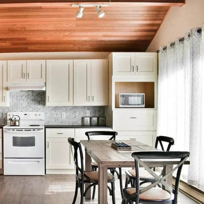 Cross Back Chair With Rattan Seat (Set Of 2) - LOOMLAN - LH Imports - Dining Chairs