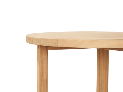 Cross Legs Nesting Teak Patio Side Table - LOOMLAN - HiTeak - Outdoor Side Tables