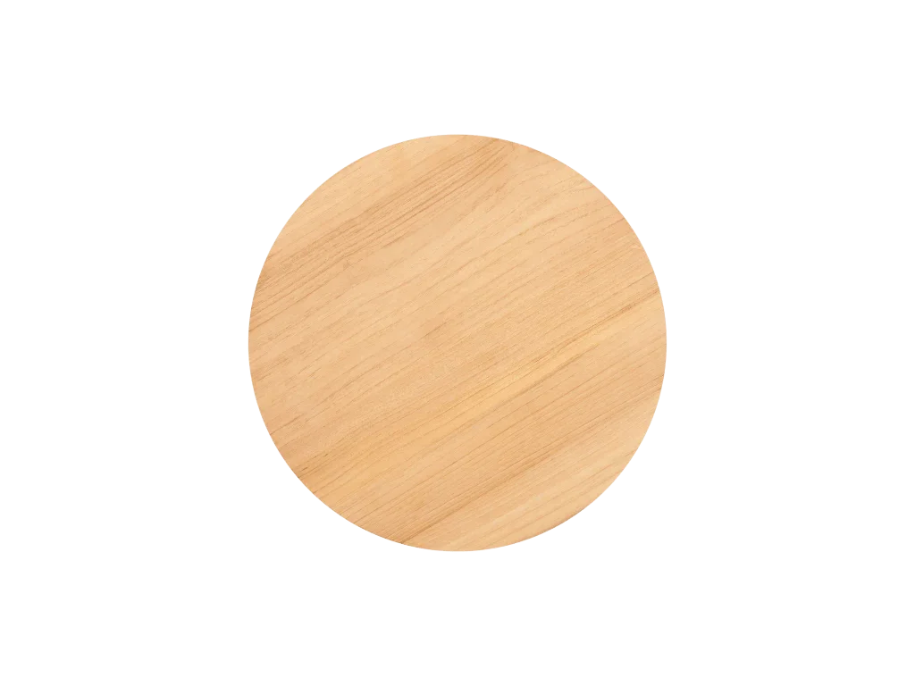 Cross Legs Nesting Teak Patio Side Table - LOOMLAN - HiTeak - Outdoor Side Tables