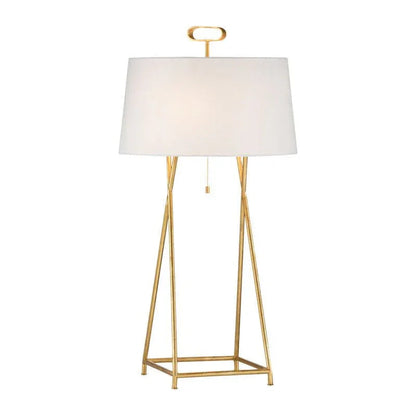 Cross Square Pull Chain Switch Table Lamp - LOOMLAN - Chelsea House - Table Lamps