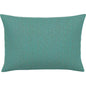 Crosshatch Lagoon Handmade Outdoor Pillow-Outdoor Pillows-Earnest Collection-20"x13" Lumbar-LOOMLAN