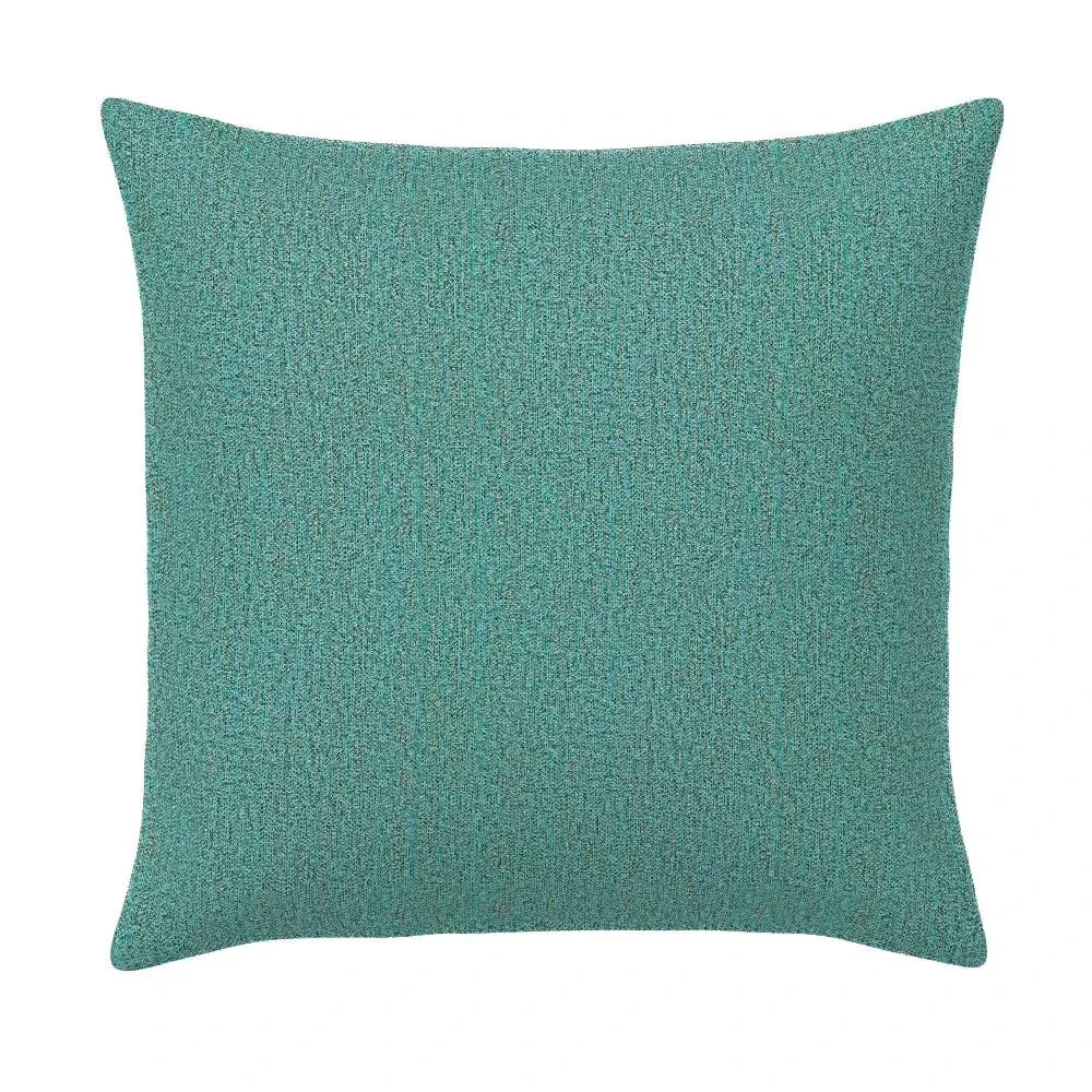 Crosshatch Lagoon Handmade Outdoor Pillow-Outdoor Pillows-Earnest Collection-20" Square-LOOMLAN