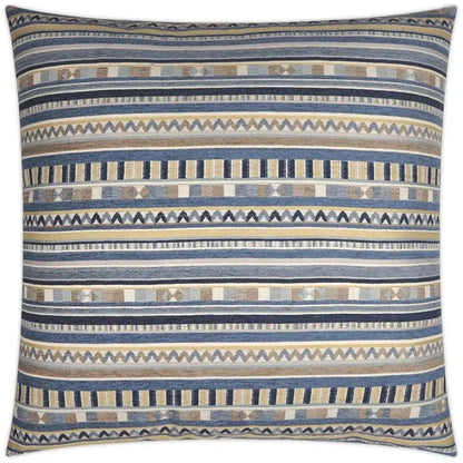 Crossing River Global Blue Large Throw Pillow Insert - LOOMLAN - D.V. Kap - Throw Pillows