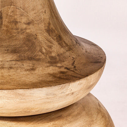 Crossman Wooden Round Dining Table-Dining Tables-Mercana-LOOMLAN