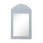 Crown Wood Framed Wall Mirror - Blue - LOOMLAN - Chelsea House - Wall Mirrors