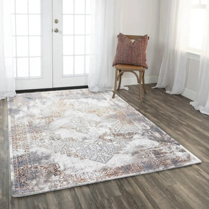 Croy Medallion Area Rugs For Living Room - LOOMLAN - LOOMLAN - Area Rugs