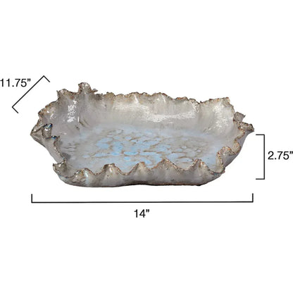 Crustacean Grey Ceramic Bowl