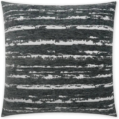 Cruz Charcoal Grey Throw Pillow With Insert - LOOMLAN - D.V. Kap - Throw Pillows