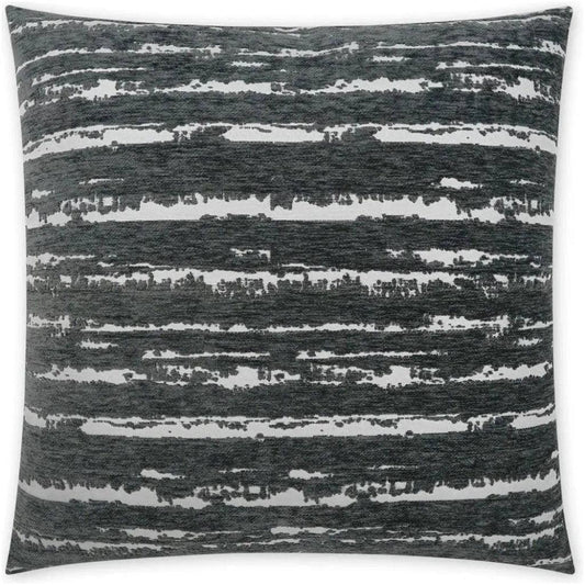 Cruz Charcoal Grey Throw Pillow With Insert - LOOMLAN - D.V. Kap - Throw Pillows