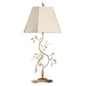 Crystal Bird Silver Table Lamp