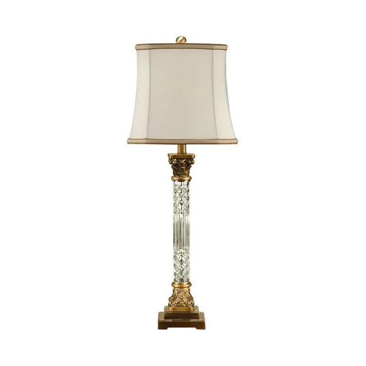 Crystal Column Crystal Made Table Lamp - LOOMLAN - Wildwood - Table Lamps