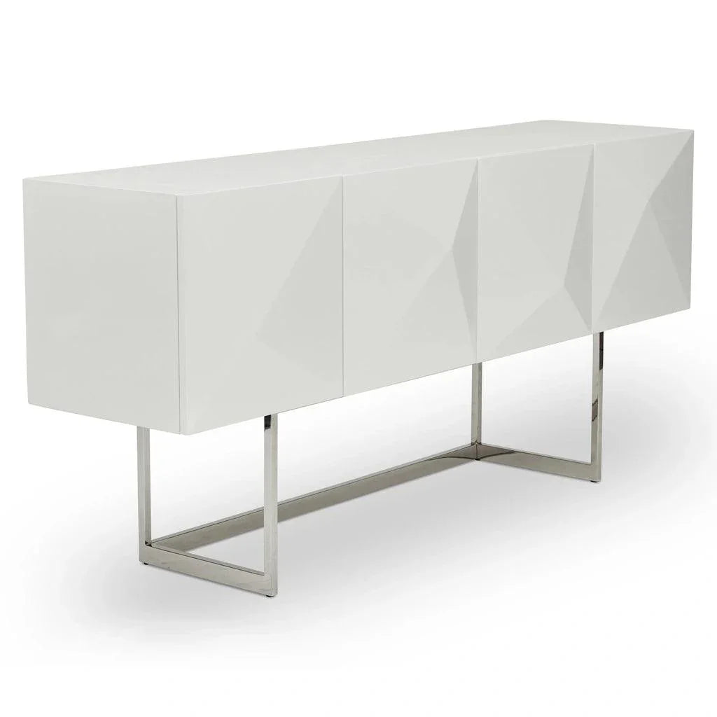 Cube High Gloss Painted MDF Buffet - LOOMLAN - Urbia - Buffets