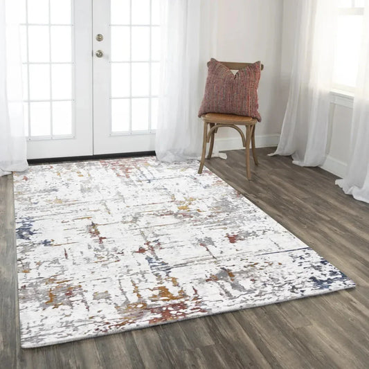 Cubi Abstract Area Rugs For Living Room - LOOMLAN - LOOMLAN - Area Rugs