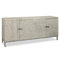 Cubist Four Door Credenza for Dining Room - LOOMLAN - Sarreid - Sideboards