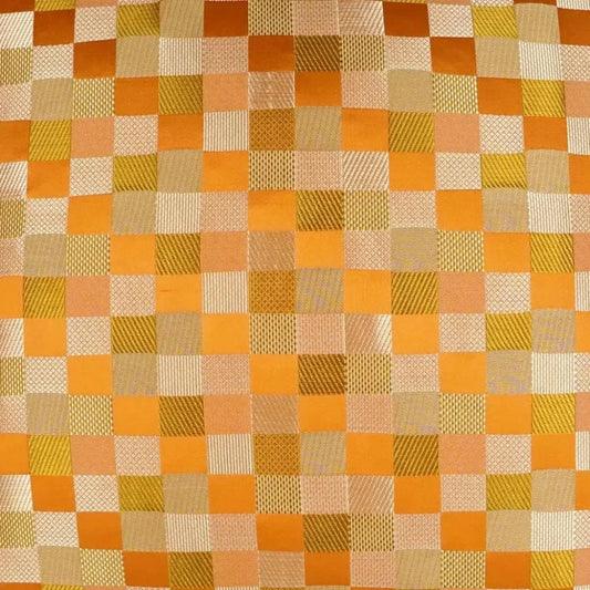 Cubit Plaid Check Orange Large Throw Pillow Insert - LOOMLAN - D.V. Kap - Throw Pillows