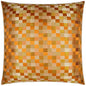 Cubit Plaid Check Orange Large Throw Pillow Insert - LOOMLAN - D.V. Kap - Throw Pillows