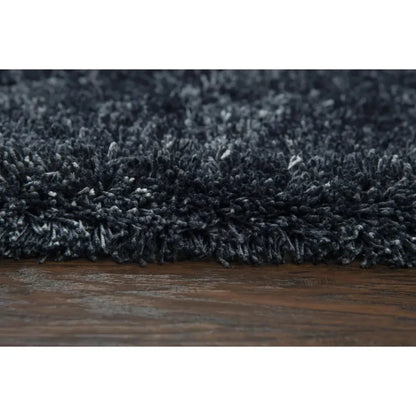 Cudi Solid Charcoal Area Rugs For Living Room - LOOMLAN - LOOMLAN - Area Rugs