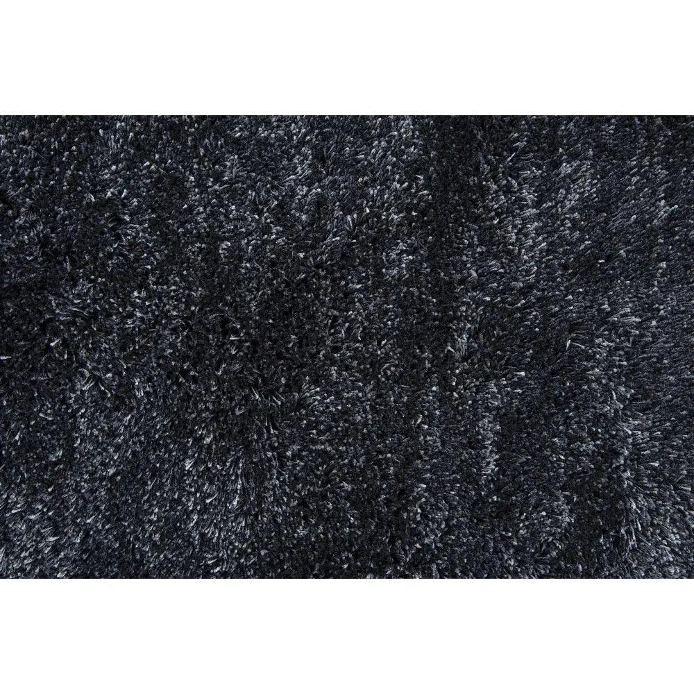 Cudi Solid Charcoal Area Rugs For Living Room - LOOMLAN - LOOMLAN - Area Rugs