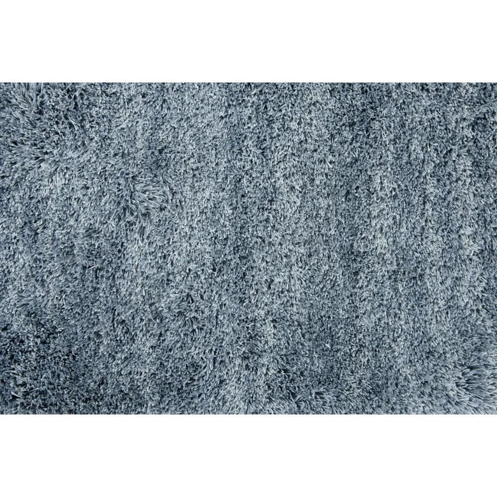Cues Solid Blue Area Rugs For Living Room - LOOMLAN - LOOMLAN - Area Rugs