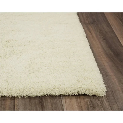 Cuit Solid Ivory Area Rugs For Living Room - LOOMLAN - LOOMLAN - Area Rugs