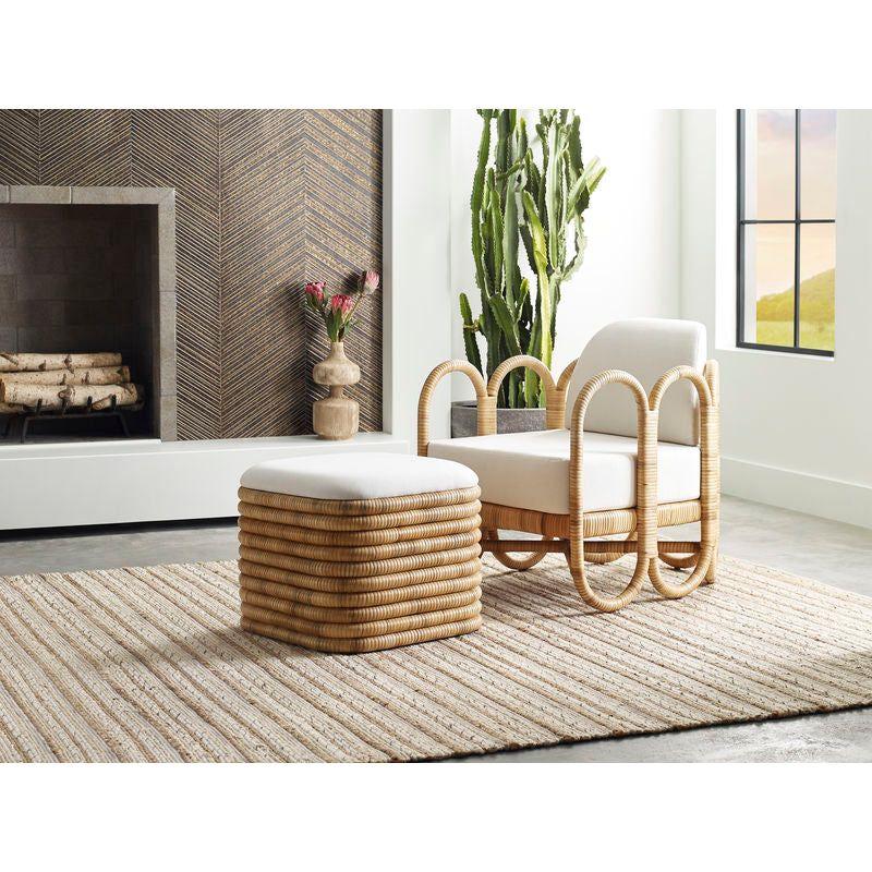 Cuixmala Natural Rattan Frame Lounge Chair - LOOMLAN - Wildwood - Accent Chairs