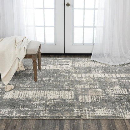 Cult Abstract Gray Large Area Rugs For Living Room - LOOMLAN - LOOMLAN - Area Rugs