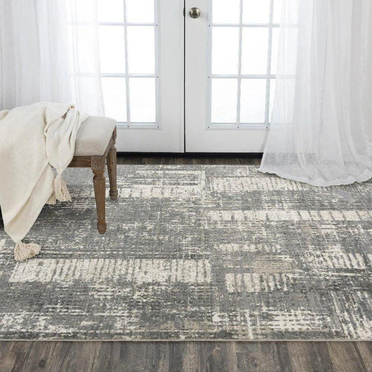 Cult Abstract Gray Large Area Rugs For Living Room - LOOMLAN - LOOMLAN - Area Rugs