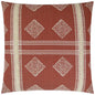 Cultural Brick Red Throw Pillow With Insert - LOOMLAN - D.V. Kap - Throw Pillows