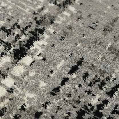 Cund Abstract Gray Large Area Rugs For Living Room - LOOMLAN - LOOMLAN - Area Rugs