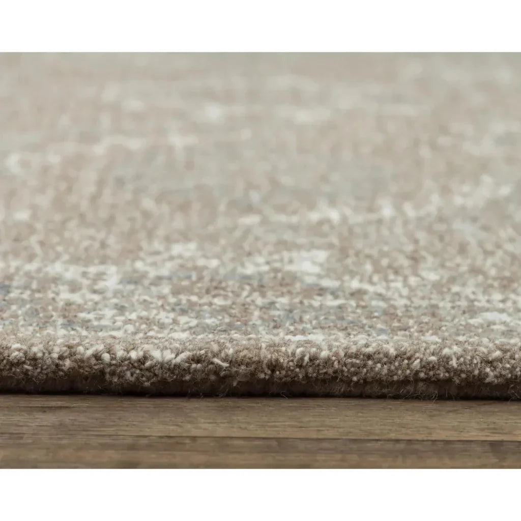 Cung Floral Brown Area Rugs For Living Room - LOOMLAN - LOOMLAN - Area Rugs