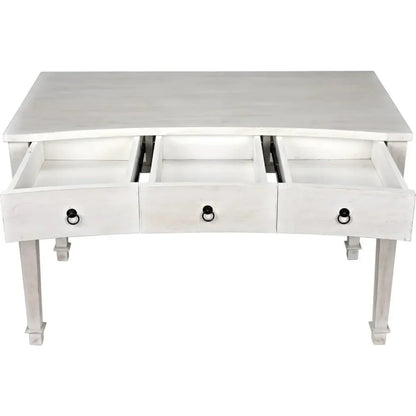 Curba Curved Desk With Drawers-Home Office Desks-Noir-LOOMLAN