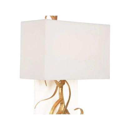 Curling Leaves Styls Iron Wall Sconce - LOOMLAN - Chelsea House - Wall Sconces