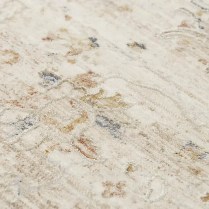 Cutt Floral Natural Area Rugs For Living Room - LOOMLAN - LOOMLAN - Area Rugs