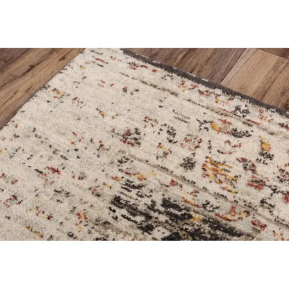 Cuyo Floral Brown/ Beige Large Area Rugs - LOOMLAN - LOOMLAN - Area Rugs