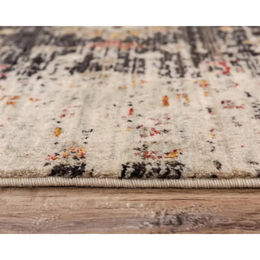 Cuyo Floral Brown/ Beige Large Area Rugs - LOOMLAN - LOOMLAN - Area Rugs