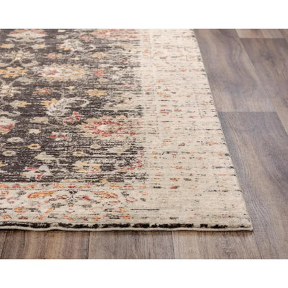 Cuyo Floral Brown/ Beige Large Area Rugs - LOOMLAN - LOOMLAN - Area Rugs