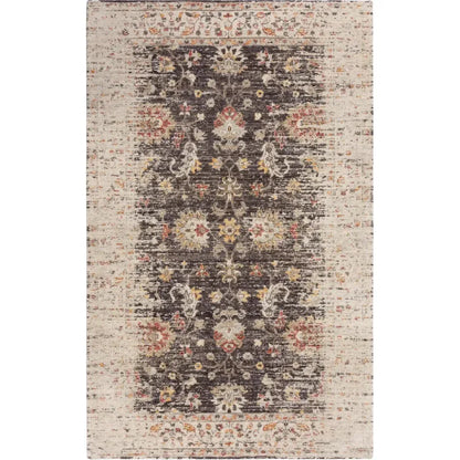 Cuyo Floral Brown/ Beige Large Area Rugs - LOOMLAN - LOOMLAN - Area Rugs