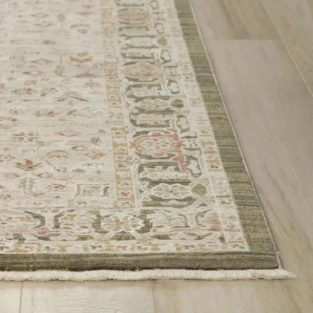 Cwch Medallion Natural Area Rugs For Living Room - LOOMLAN - LOOMLAN - Area Rugs