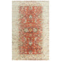 Cybo Floral Red/ Beige Large Area Rugs For Living Room - LOOMLAN - LOOMLAN - Area Rugs