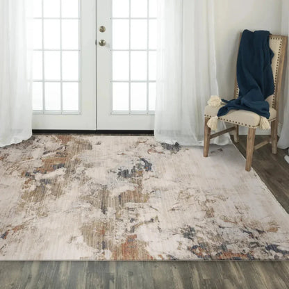 Cyke Abstract Natural Area Rugs For Living Room - LOOMLAN - LOOMLAN - Area Rugs
