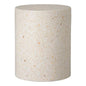 Cylinder 18 in.Terrazzo Garden Stool-Garden Stools-Emissary-Terrazzo Yellow-LOOMLAN