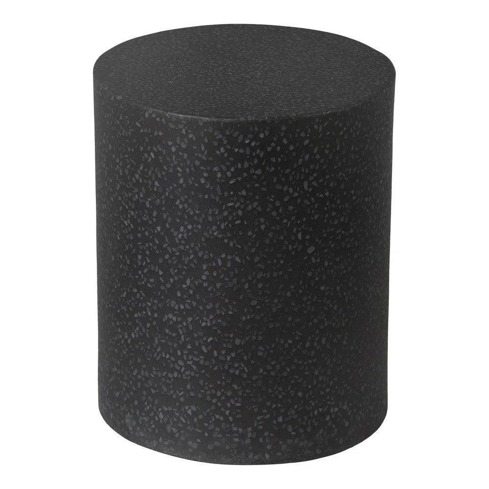 Cylinder 18 in.Terrazzo Garden Stool-Garden Stools-Emissary-LOOMLAN